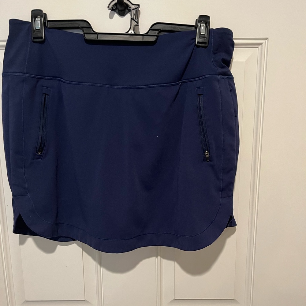 Athleta Dark Blue Golf Skort
